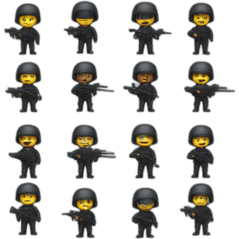 swat force emoji