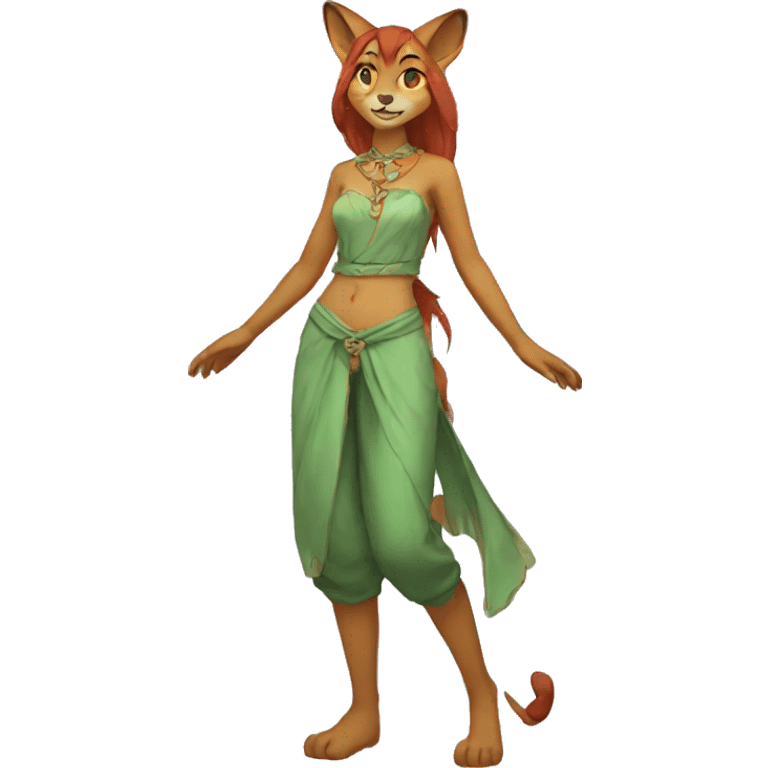 Anthro Sona Full Body emoji