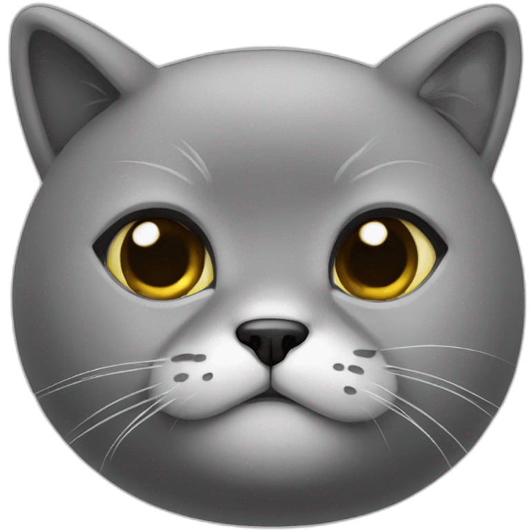 Chat animal triste emoji