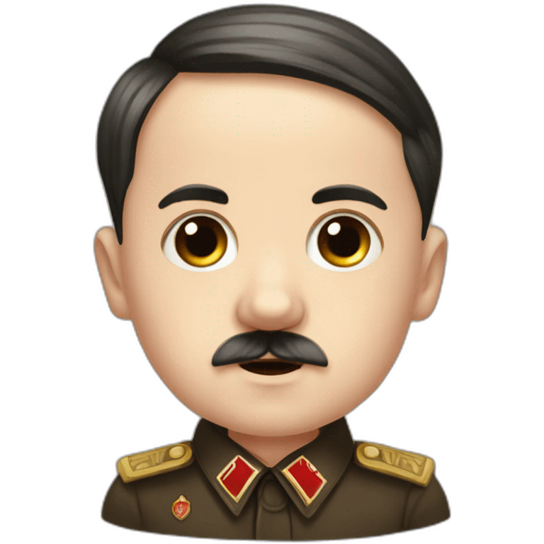 Adolf Hitler foetus cute emoji