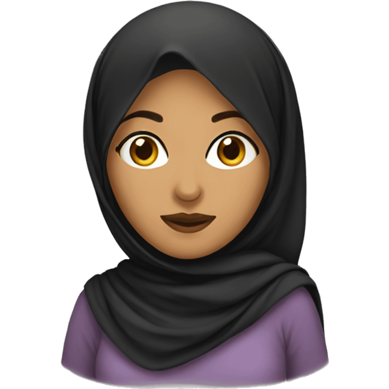 An arabic women emoji