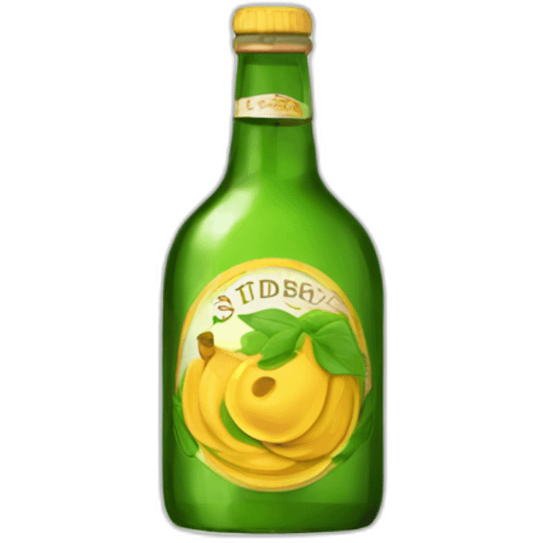 botella sidra asturias emoji