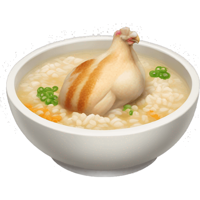 chicken congee emoji