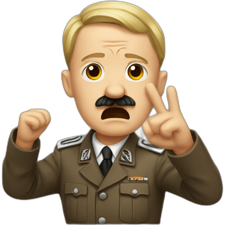 Hitler qui dab emoji