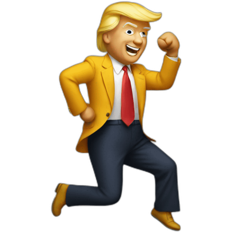 Donald trump dancing emoji