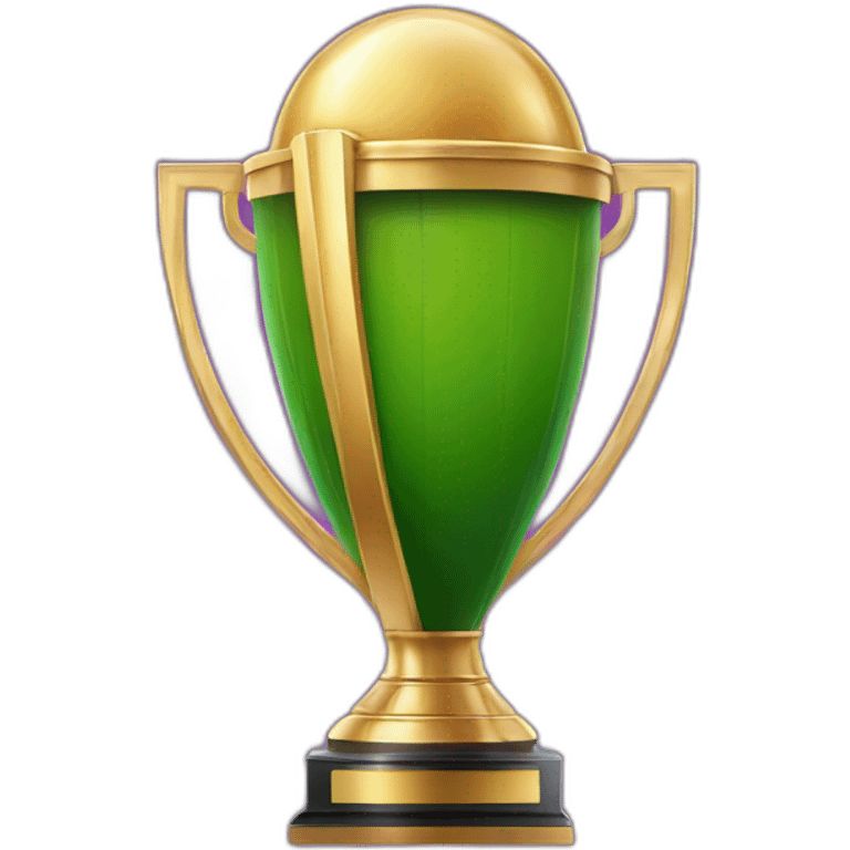 Cricket worldcup trophy emoji