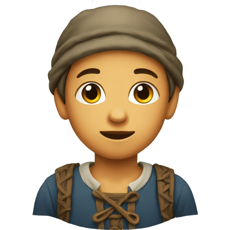 peasant child emoji