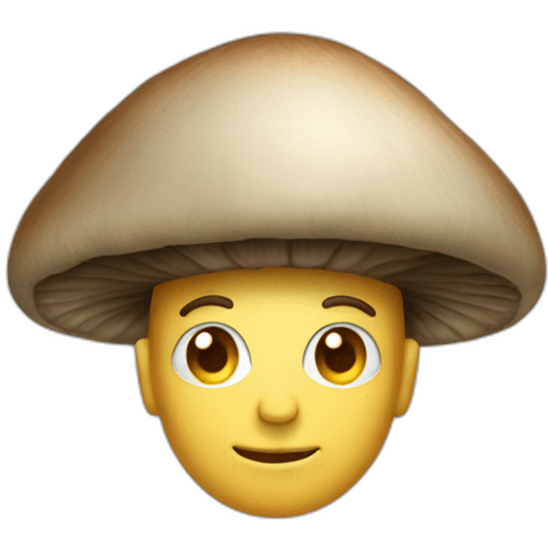 Man-mushroom-alone emoji