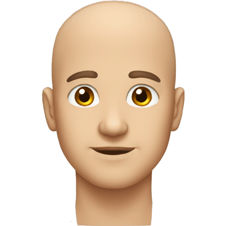 Bald emoji