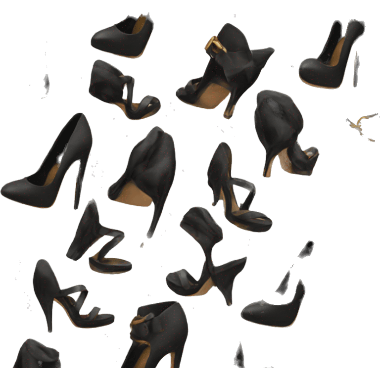 Ysl heels emoji