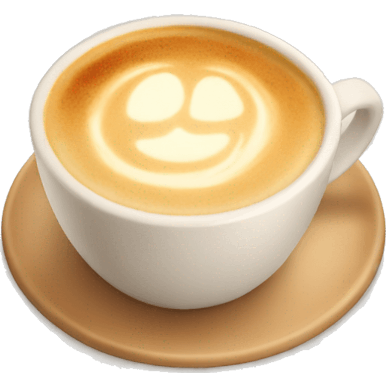 hot beige latte emoji