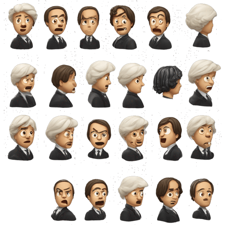 Shocked barrister with old English wig emoji