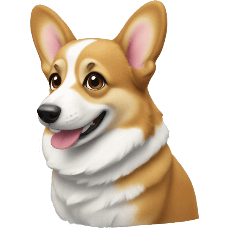 Corgi Christmas  emoji