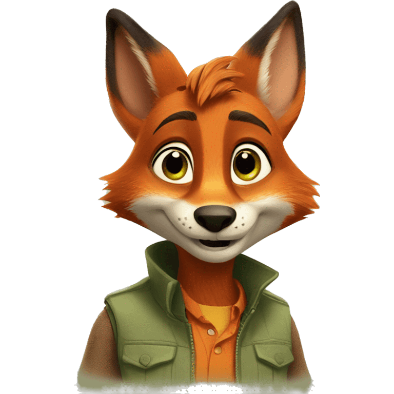 Zootopia FOX Nick Wilde emoji