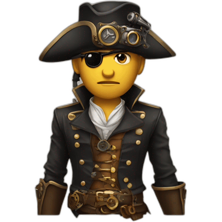 Steampunk Pirate emoji