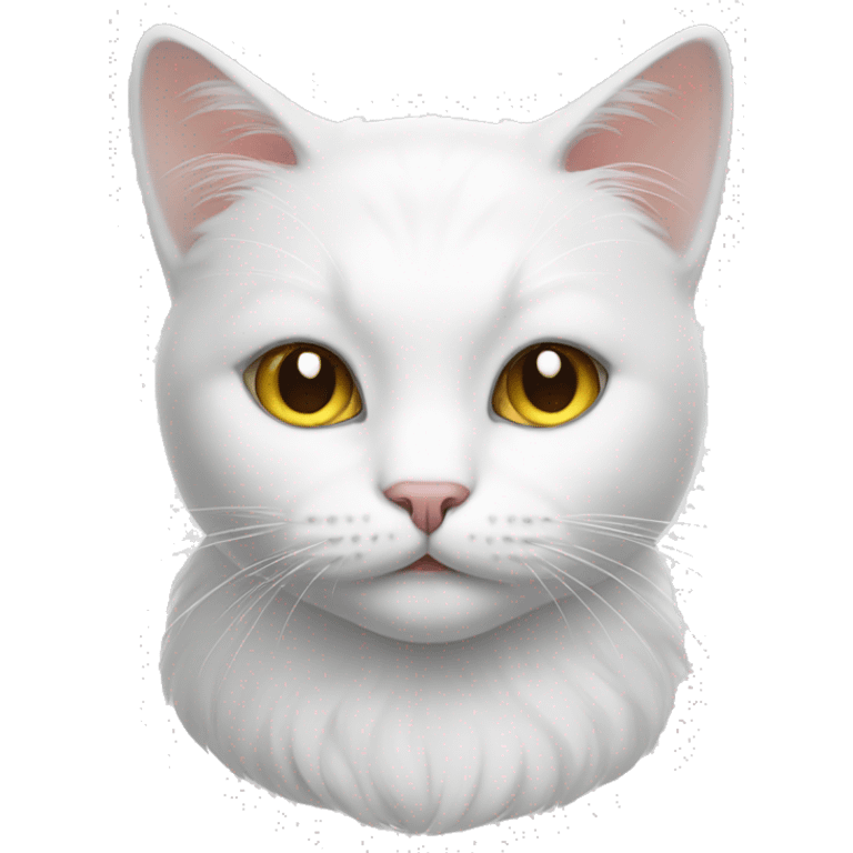 white cat emoji