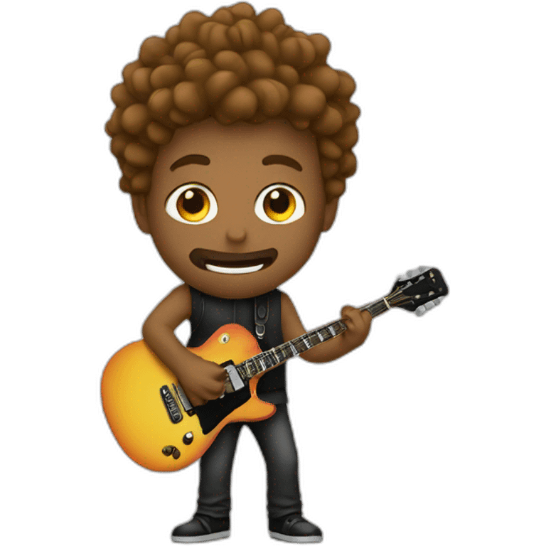 guitarrist emoji