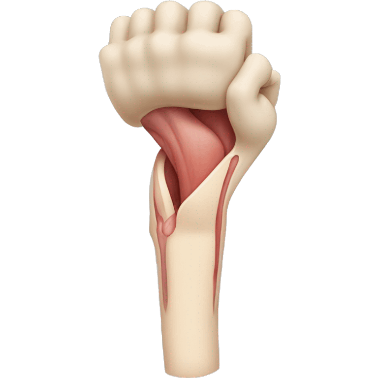 IV cannulation cubital fossa emoji