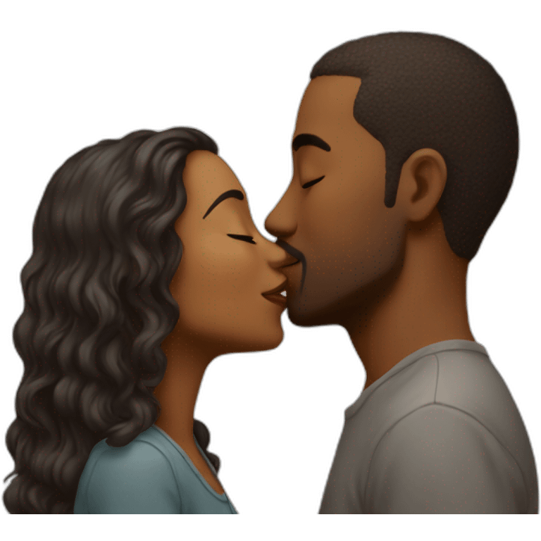 Kiss love emoji