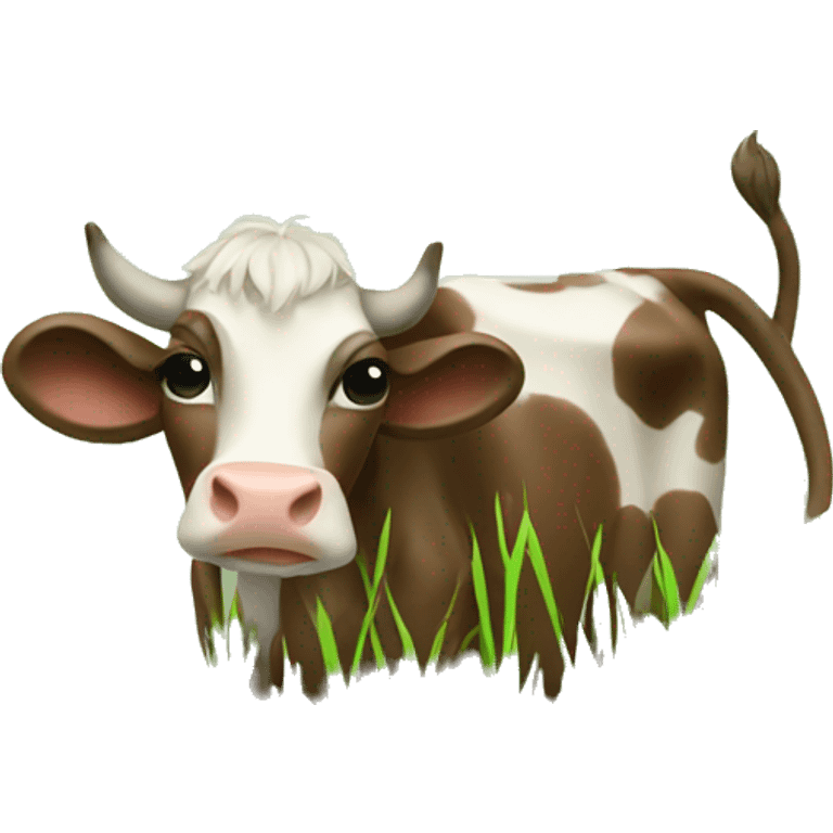 cow grass emoji