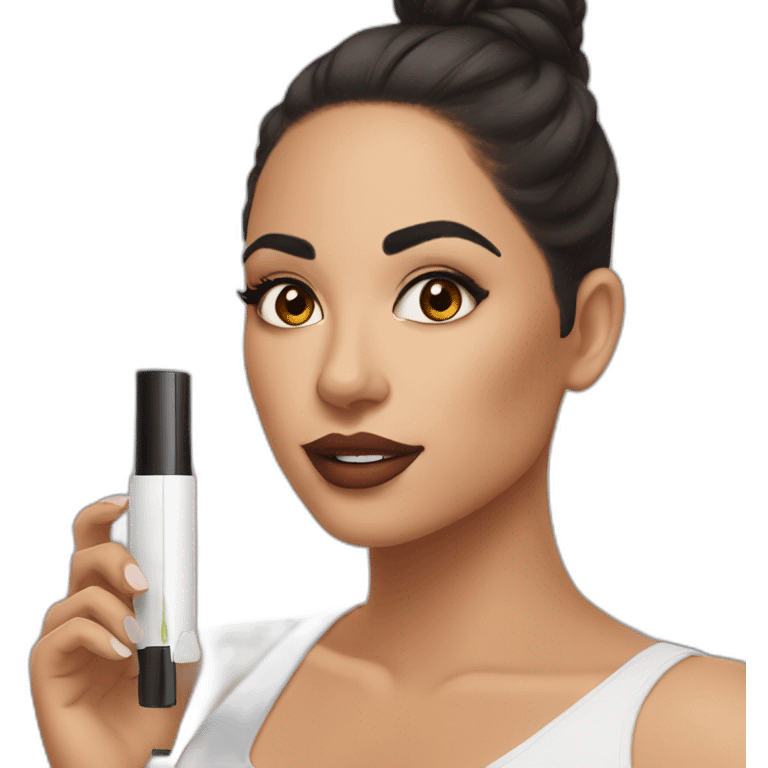 Latina makeup charger emoji