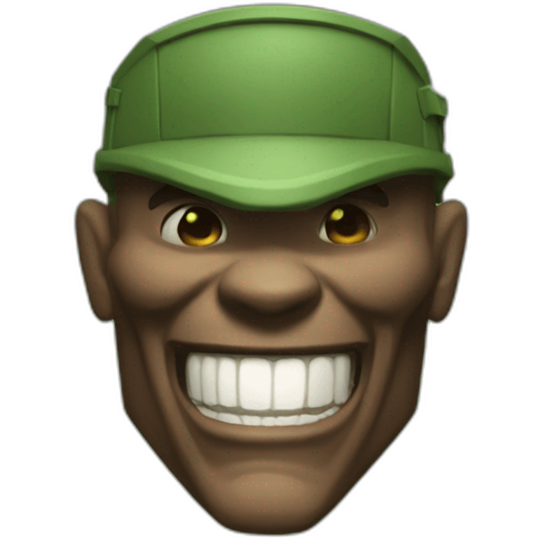 Doomguy laugh emoji