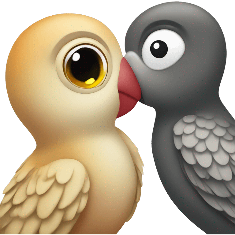 Love bird  emoji