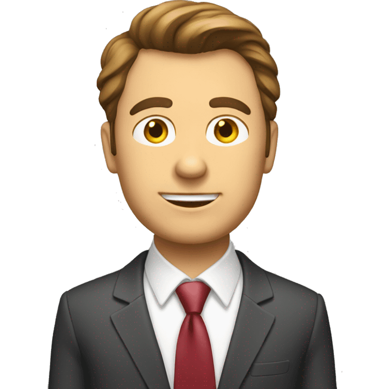 Men stockbroker emoji