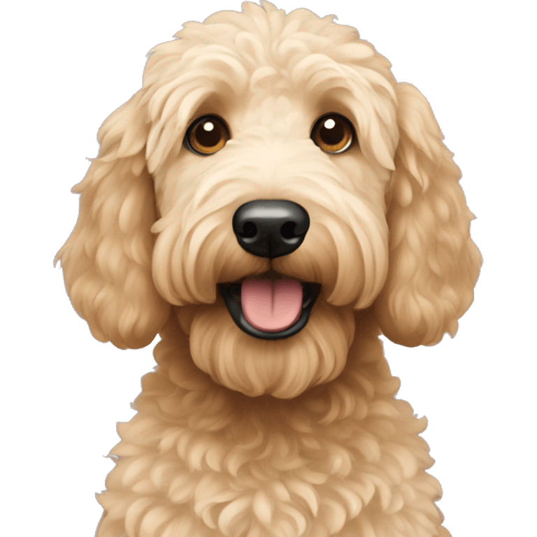 Goldendoodle emoji