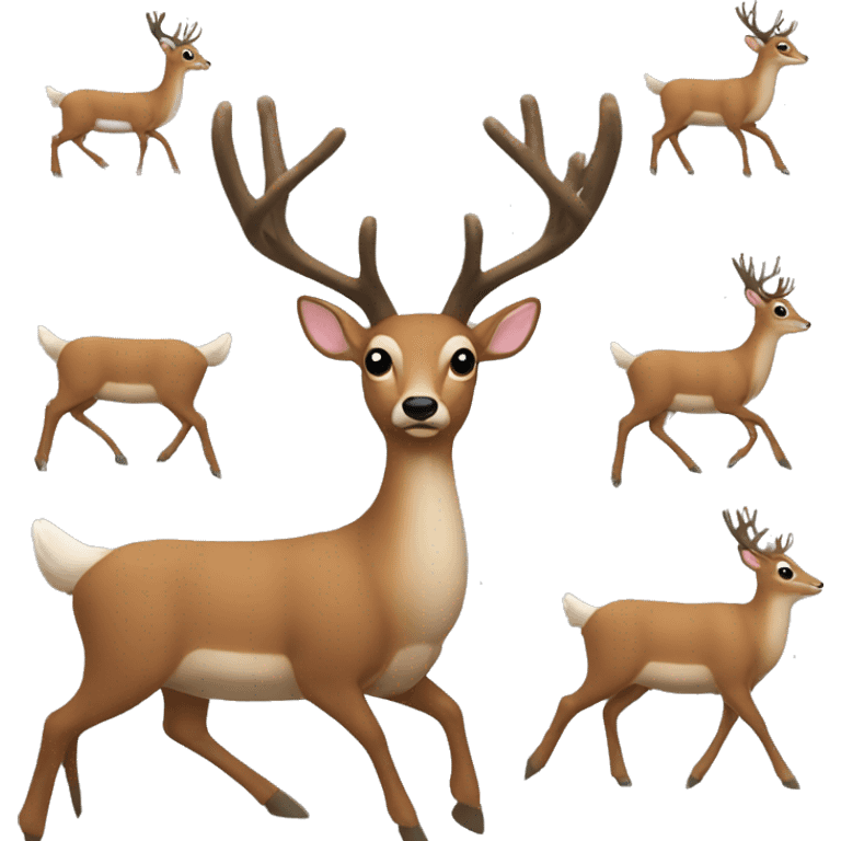 One explosive deer called bombi  emoji