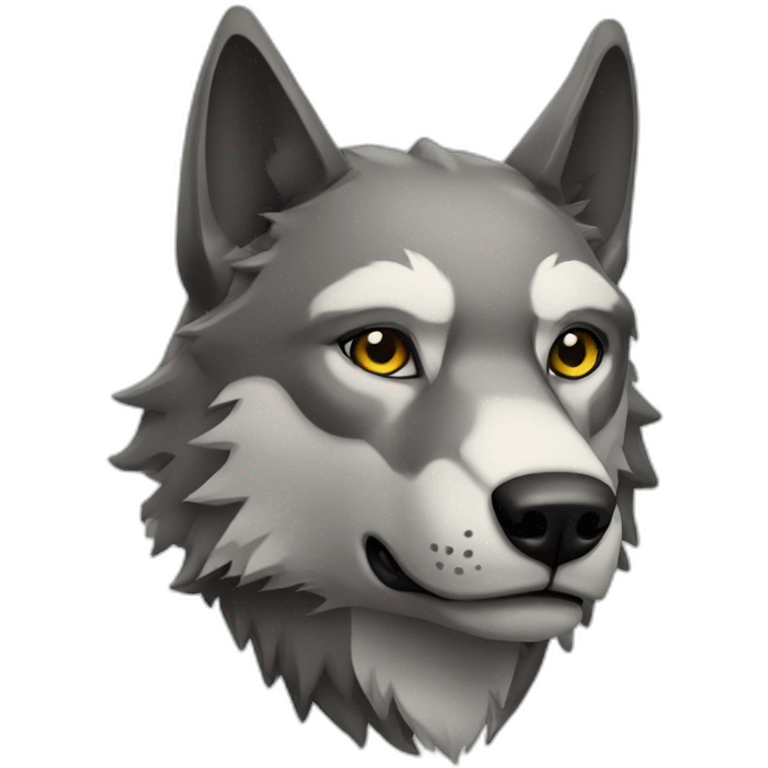 Robot Wolf emoji