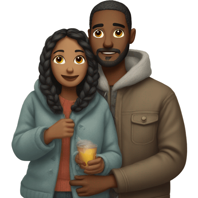 Cozy couple emoji