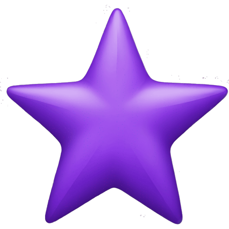 Purple star emoji