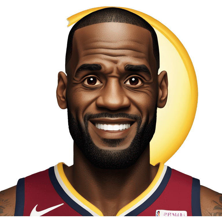 LeBron James Sunshine  emoji