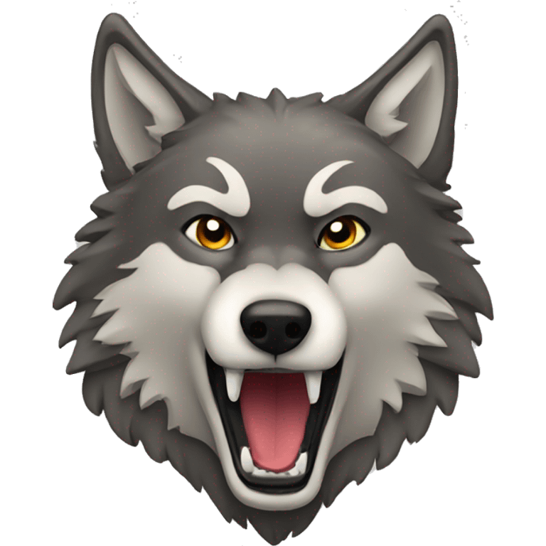 wolf head emoji