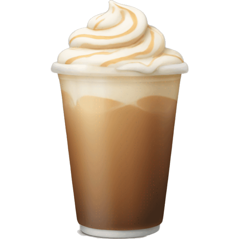 Ice latte  emoji