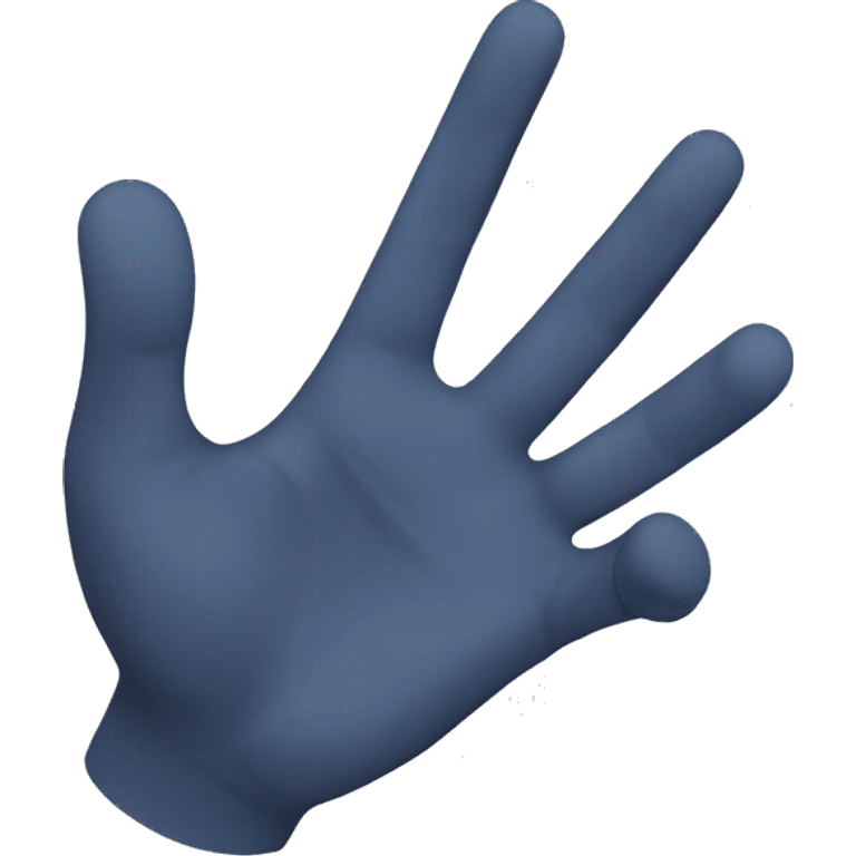 a waving hand emoji