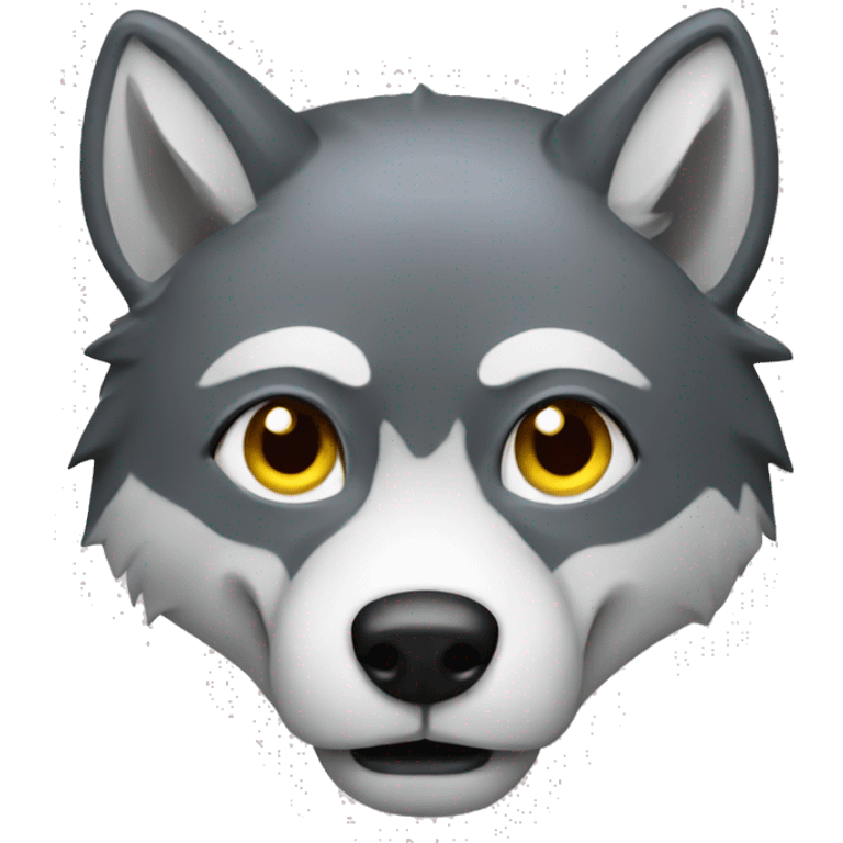 North Carolina state university wolf emoji