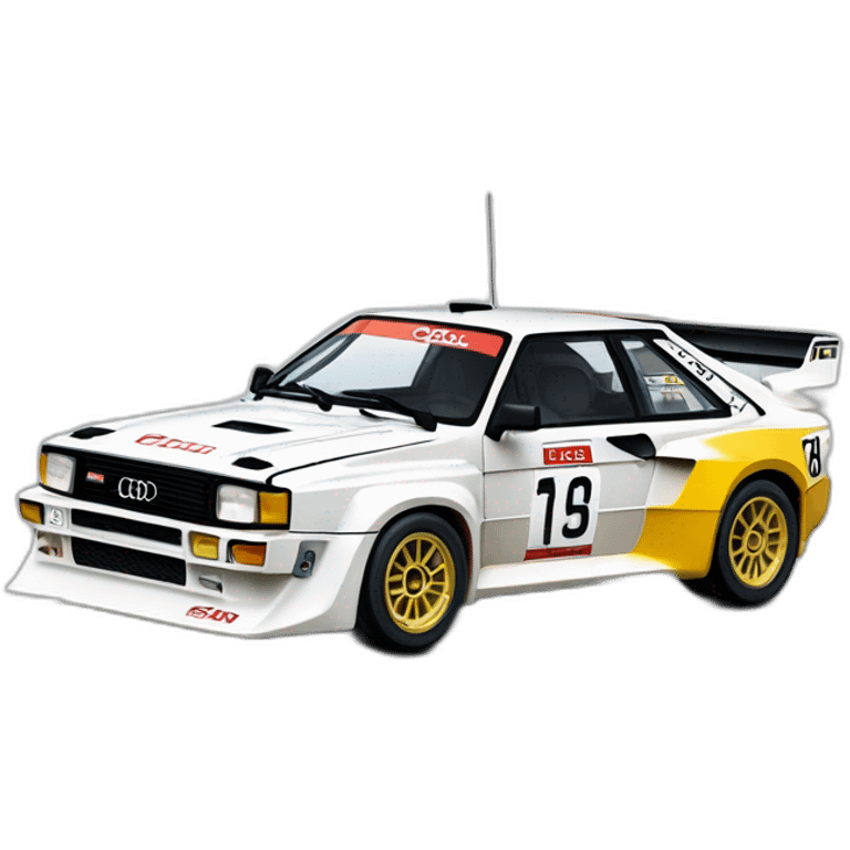 Audi Quattro s1 group B emoji