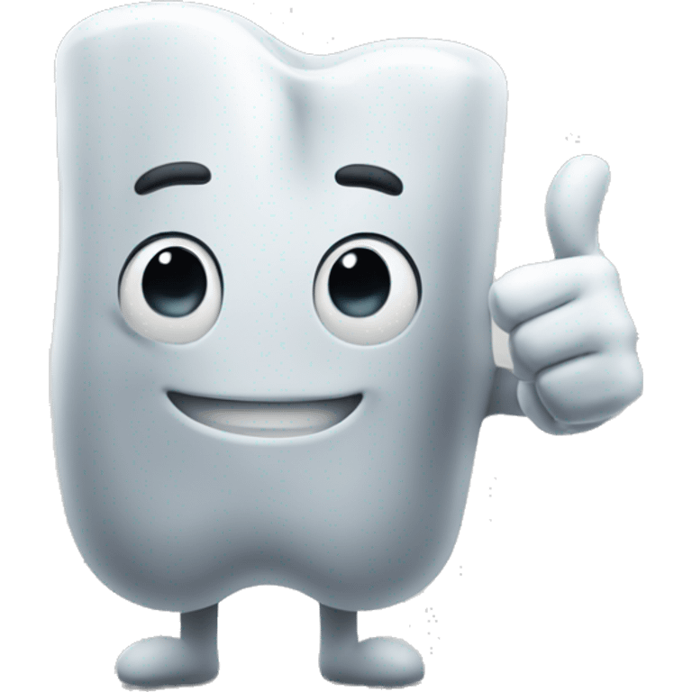 calcium holdig thumbsup emoji