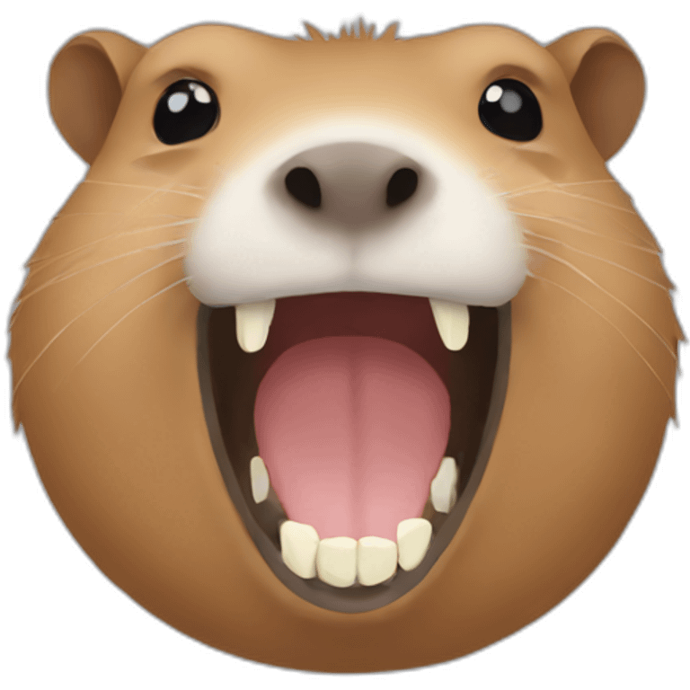 capybara-teeth emoji