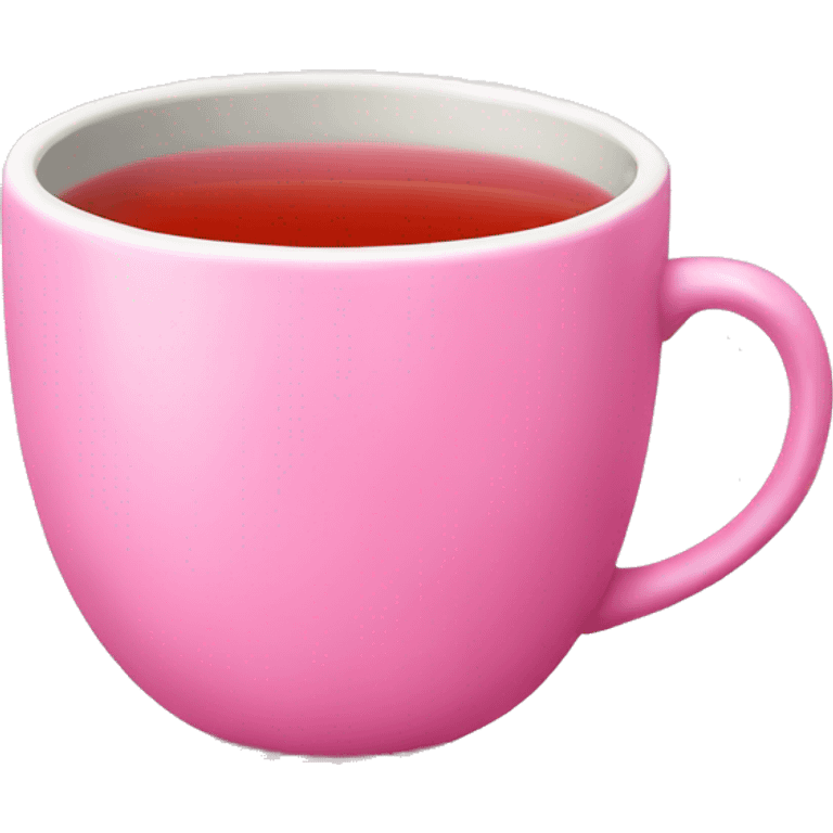 pink tea emoji