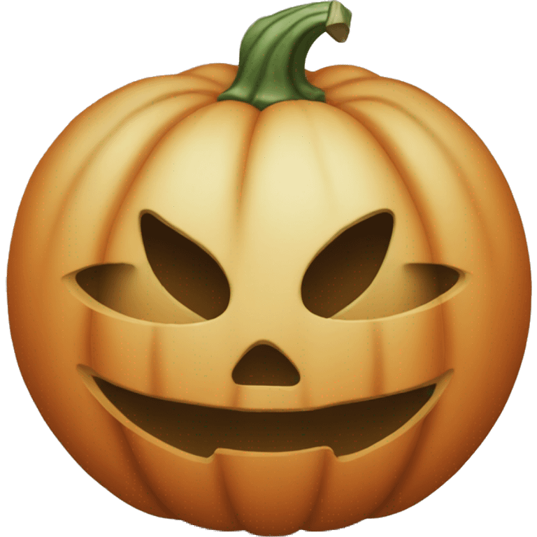 pumpkin without a face emoji