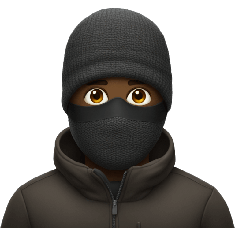 Man with ski mask emoji