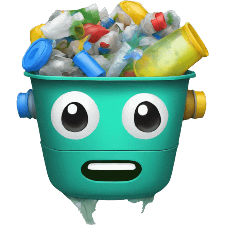 plastic waste chatbot emoji