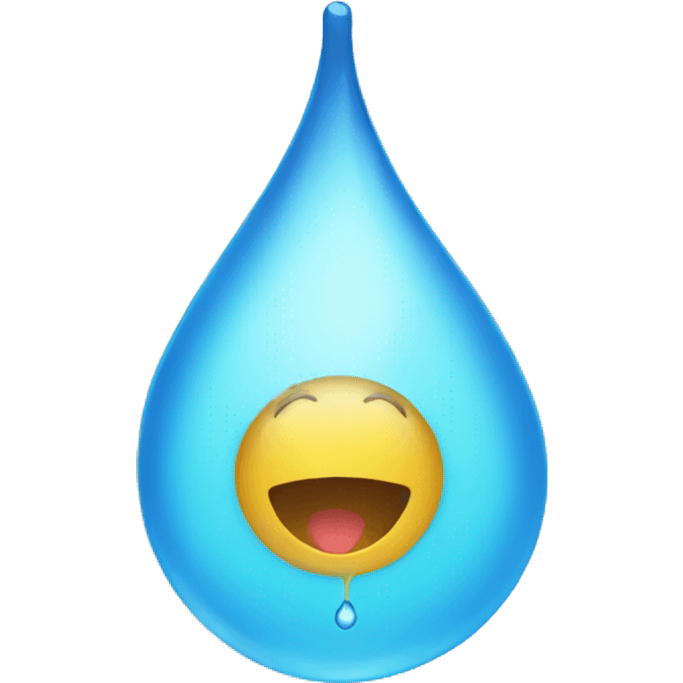 Water drop emoji