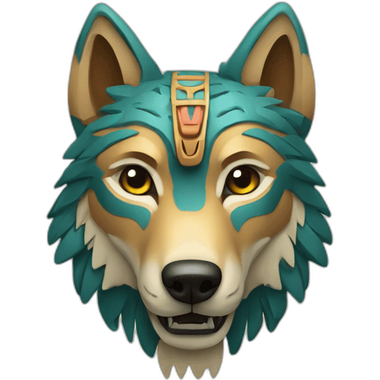 mayan wolf hieroglyph emoji