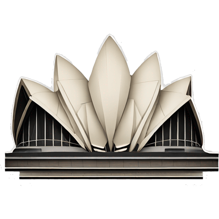 Sydney opera house emoji