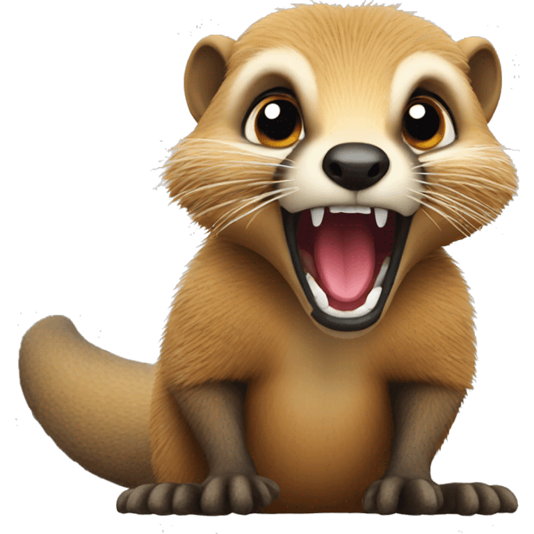 angry mongoose emoji