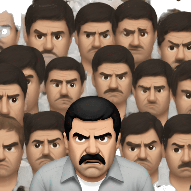 el chapo angry emoji